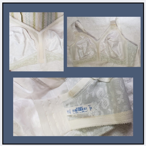 🔥 VTG / NEW / PLAYTEX 18hr BRA / WHITE - Picture 12 of 13